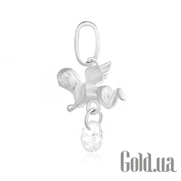 

Детский кулон Silvex925, Серебряный кулон с куб. цирконием