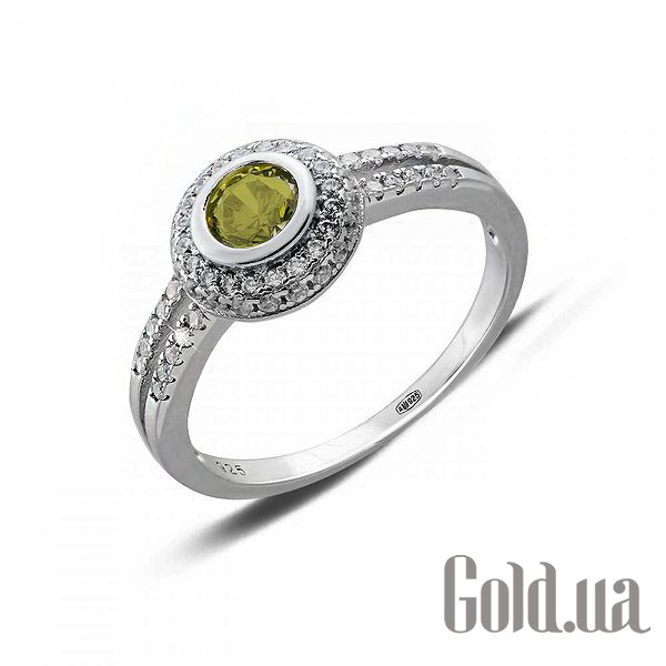 

Женские кольца Lurie Jewelry, Женское серебряное кольцо с куб. циркониями, 17