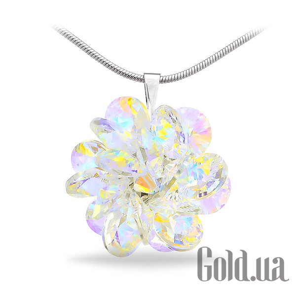 

Женские колье и кулоны Kobi, Стальной, Кулон с цепочкой с кристаллами Swarovski