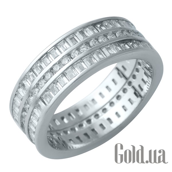 

Обручальное кольцо Fresh Jewelry, Серебряное обручальное кольцо с куб. циркониями, 16.5