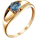 Женское золотое кольцо с топазом, 1652682