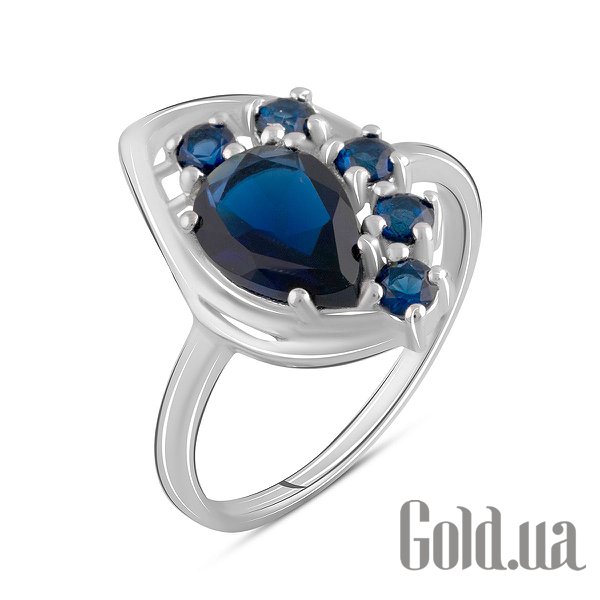 

Женские кольца Fresh Jewelry, Женское серебряное кольцо с синт. сапфирами, 18
