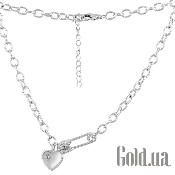 

Женские колье Fresh Jewelry, Серебряное колье с куб. циркониями, 45