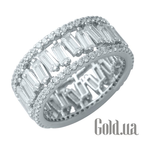 

Обручальное кольцо Fresh Jewelry, Серебряное обручальное кольцо с куб. циркониями, 17.5