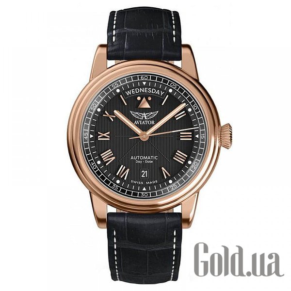 

Швейцарские часы Aviator, Мужские часы Douglas Day Date V.3.35.2.275.4