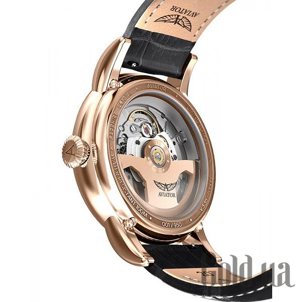 Швейцарський годинник Aviator Чоловічий годинник Douglas Day Date V.3.35.2.275.4