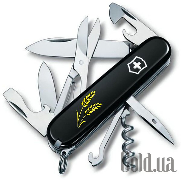

Нож Victorinox, Мультитул Climber Ukraine 13703.3_T1330u