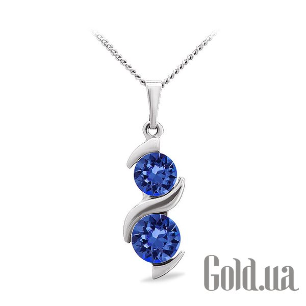 

Женские колье и кулоны Kobi, Стальной, Кулон с цепочкой с кристаллами Swarovski
