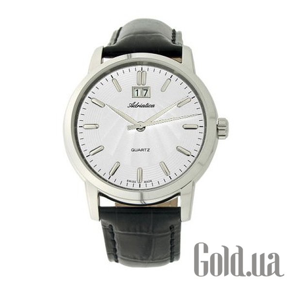 

Швейцарские часы Adriatica, Gents Leather ADR 8161.5213Q