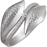 Женское серебряное кольцо с куб. циркониями, 1611724