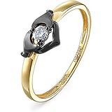 Kabarovsky Золотое кольцо с бриллиантом, 1710540