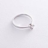 Золотое кольцо с бриллиантом, 1742540