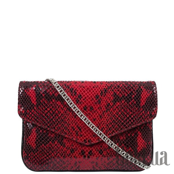 Женская сумка 094-18C красный с черным