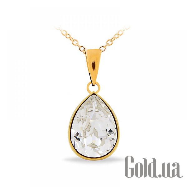 

Женские колье и кулоны Kobi, Золотой, Кулон с цепочкой с кристаллом Swarovski в позолоте