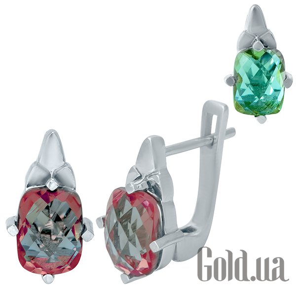 

Серьги Fresh Jewelry, Серебряные серьги с султанитами
