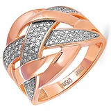 Kabarovsky Женское золотое кольцо с бриллиантами, 1647053