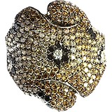 Жіноча золота каблучка з діамантами, 1669837