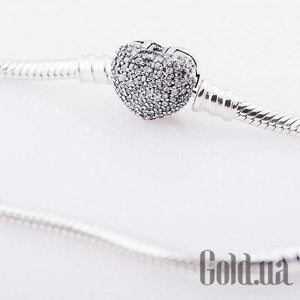 

Браслет Украина, Серебряный браслет с куб. циркониями, 18