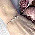 Женский серебряный браслет с культив. жемчугом - фото 2