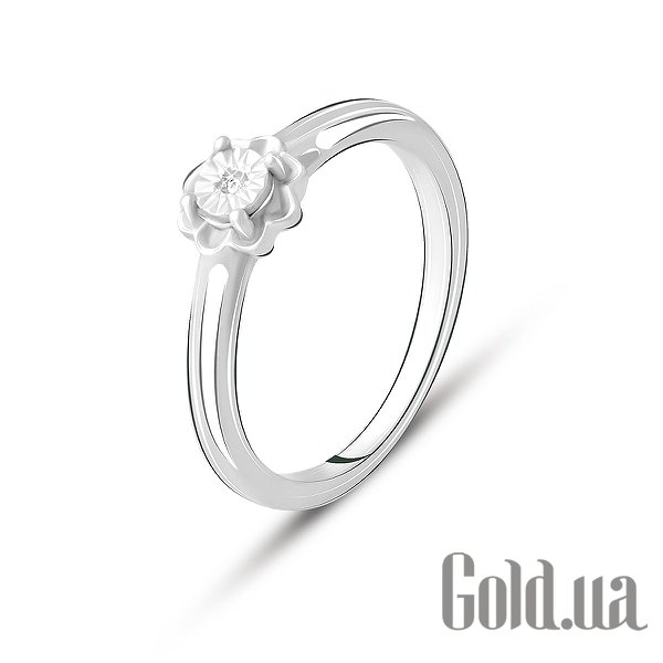 

Кольцо Fresh Jewelry, Серебряное кольцо с бриллиантом, 18.5