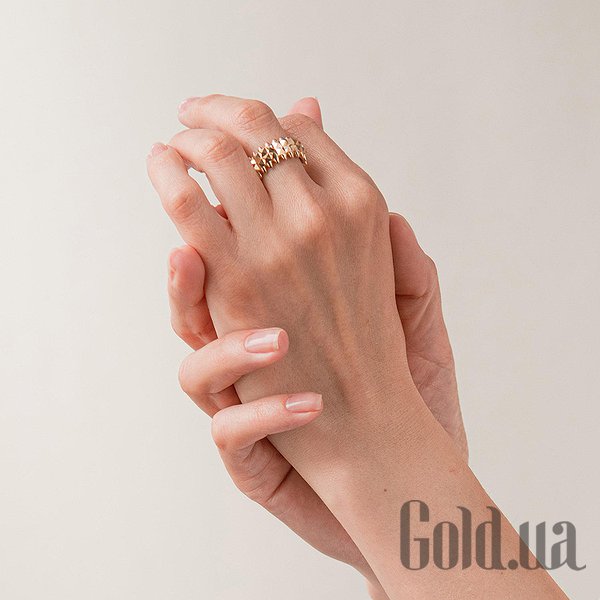 

Кольцо Украина, Женское золотое кольцо, 18