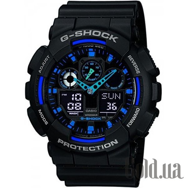 Купить Casio Мужские часы G-Shock GA-100-1A2ER