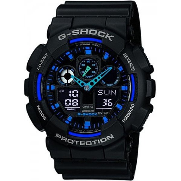 Casio Мужские часы G-Shock GA-100-1A2ER