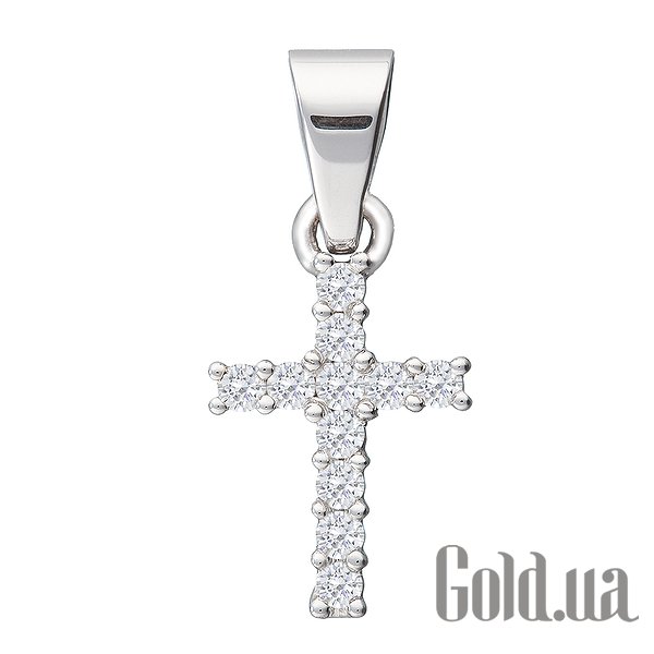 

Кулон-крестик Fresh Jewelry, Золотой кулон с бриллиантами