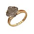 Женское золотое кольцо с раухтопазом - фото 1