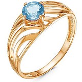 Женское золотое кольцо с топазом, 1621454