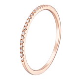 Золотое обручальное кольцо с бриллиантами, 1632462