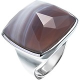 Женское серебряное кольцо с агатом, 1676494