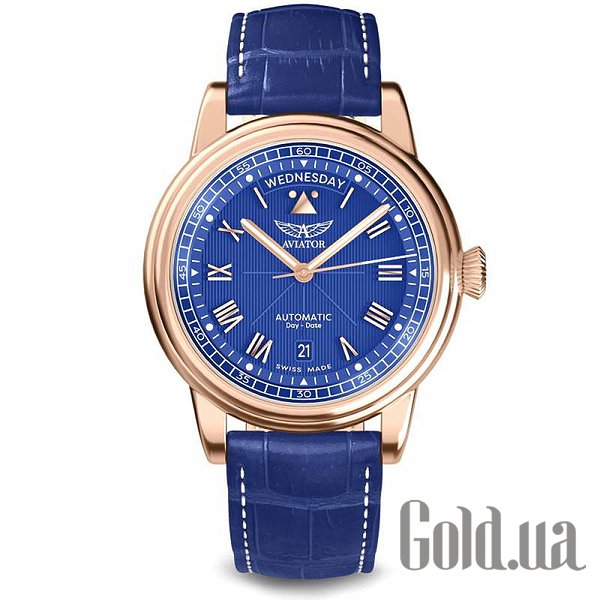 

Швейцарские часы Aviator, Мужские часы Douglas Day Date V.3.35.2.277.4