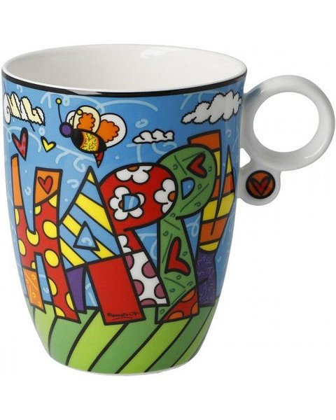 Goebel Чашка Fine Bone China Romero Britto GOE-66452671