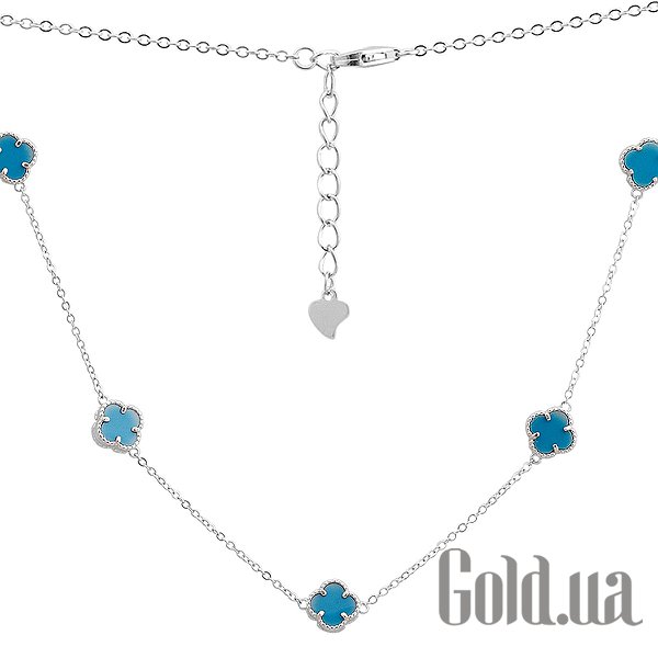 

Женские колье Fresh Jewelry, Серебряное колье с бирюзой, 40