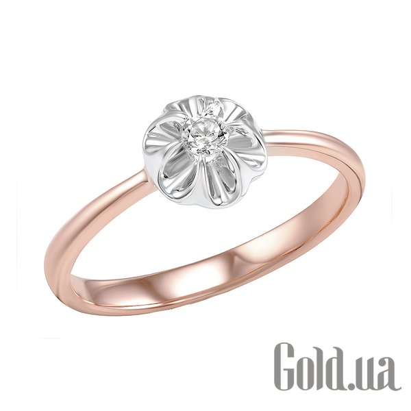 

Кольцо Lurie Jewelry, Золотое кольцо с бриллиантом, 17