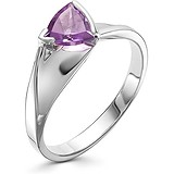 Женское серебряное кольцо с аметистом, 1646031