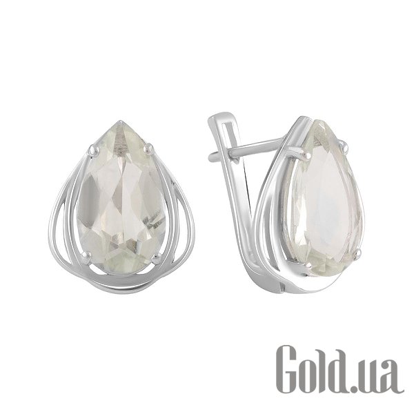 

Серьги Fresh Jewelry, Серебряные серьги с аметистами