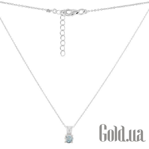 

Женские кулоны Fresh Jewelry, Серебряный кулон с цепочкой с топазом