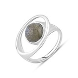 Женское серебряное кольцо с лабрадоритом, 1771215