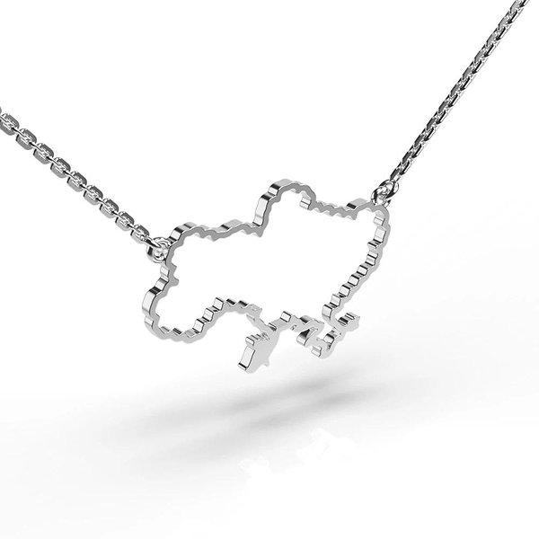 Золотое колье lun728521100 – изображение 2