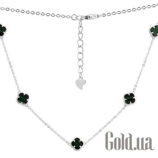 

Женские колье Fresh Jewelry, Серебряное колье с малахитами, 40