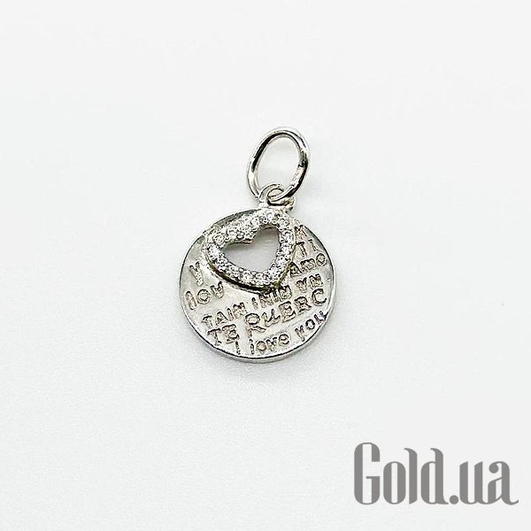 

Женские кулоны Silvex925, Серебряный кулон с куб. циркониями