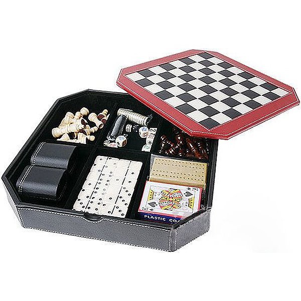 Набор из 7 игр: шахматы, шашки, нарды, домино, кости, карты, крибидж CHTO6002 CHTO6002