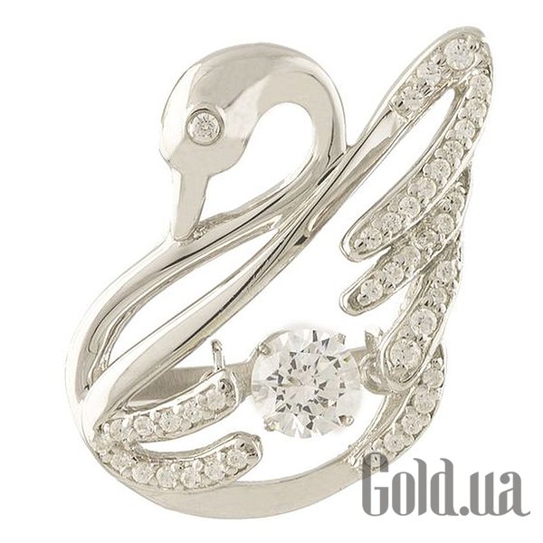 

Женские кулоны Fresh Jewelry, Серебряный кулон с куб.циркониями