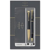 Parker Набор ручка-роллер и шариковая ручка Urban Muted Black GT RB+BP 20 282Чb19, 1733584