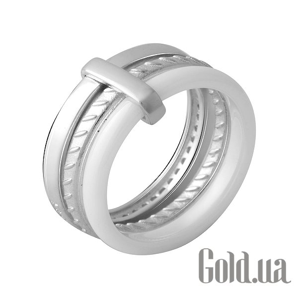 

Женские кольца Fresh Jewelry, Женское серебряное кольцо с керамикой, 16