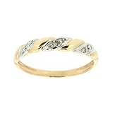 Женское золотое кольцо с бриллиантами, 1776336
