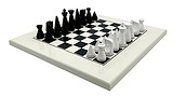 Italfama Шахматы "Black and white, modern" G1501BN/341BN, 1780176
