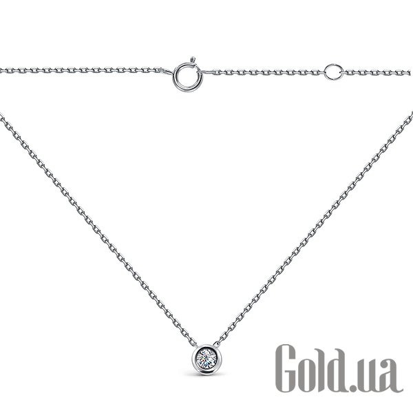 

Колье Lurie Jewelry, Золотое колье с бриллиантом, 40